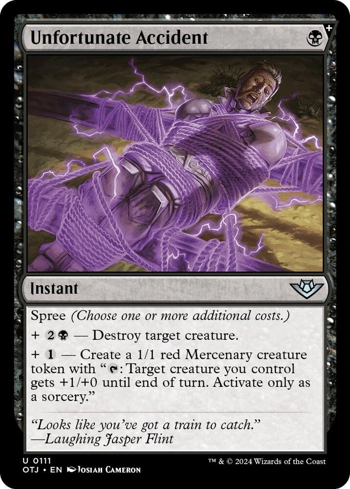 Unfortunate Accident Foil