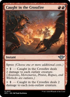 Caught in the Crossfire Foil 117