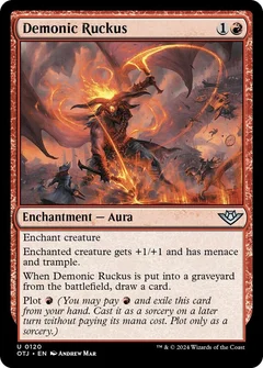 Demonic Ruckus Foil 120