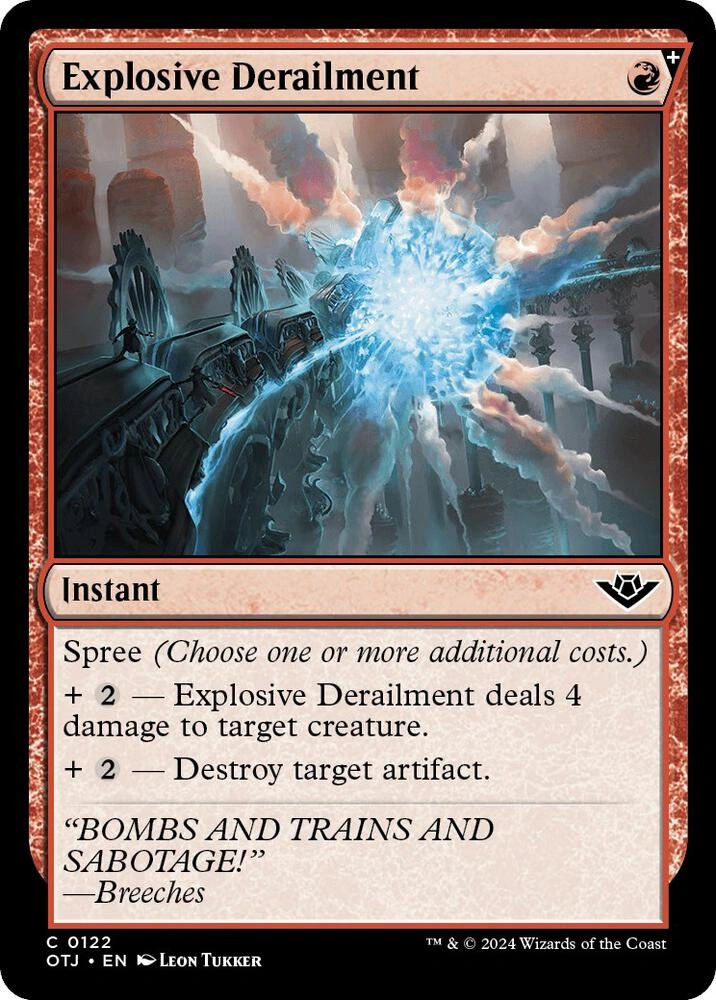 Explosive Derailment Foil