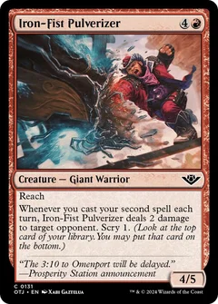 Iron-Fist Pulverizer 131