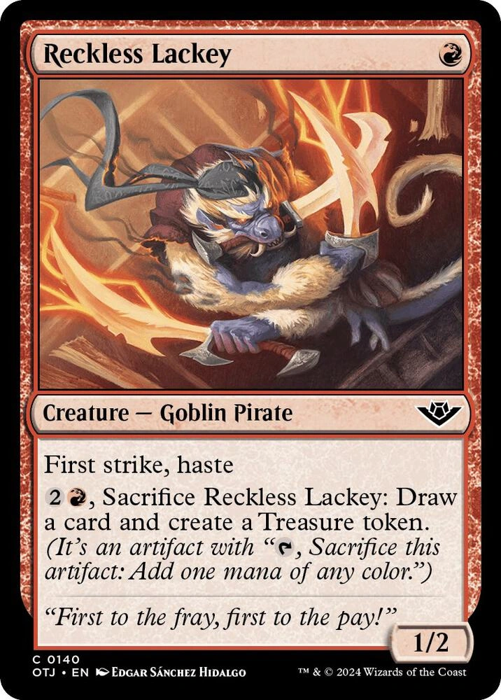 Reckless Lackey Foil