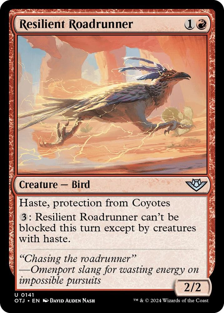 Resilient Roadrunner Foil