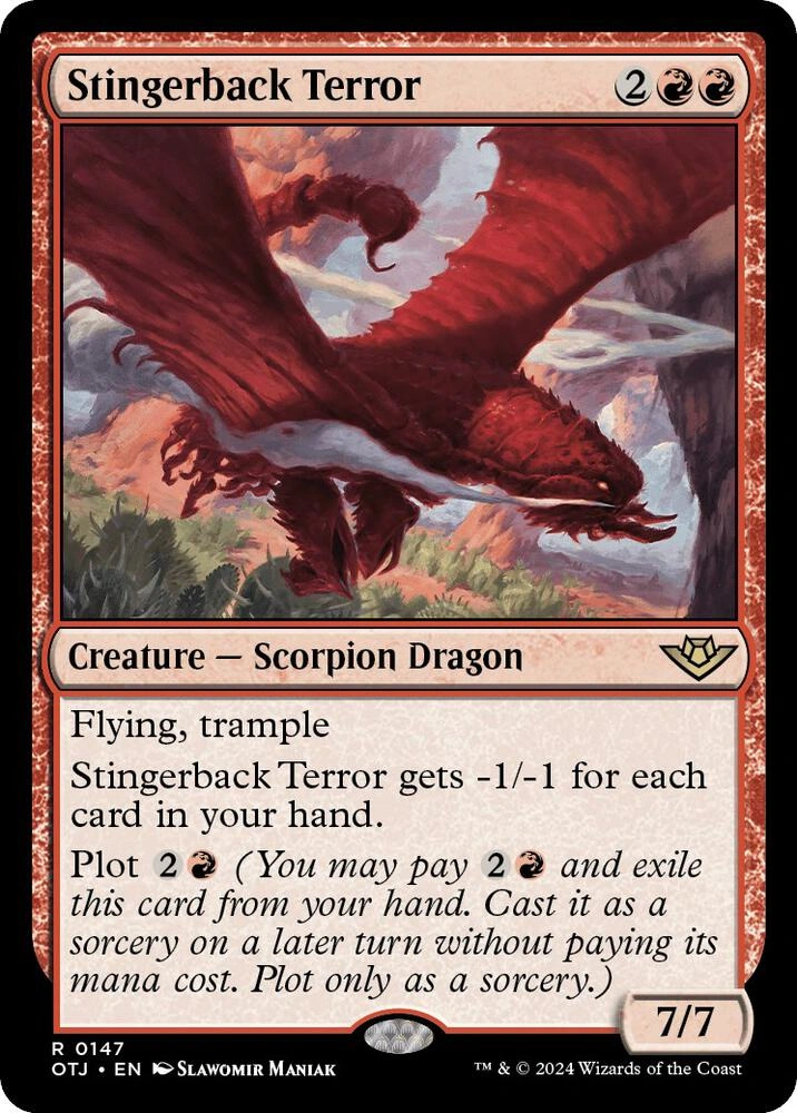 Stingerback Terror Foil