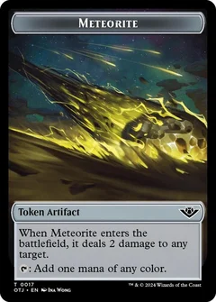 Meteorite // Plot Double-Sided Token 17 // 20