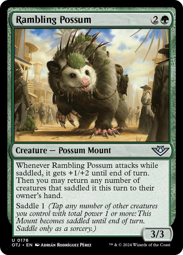 Rambling Possum Foil