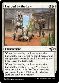 Lassoed by the Law Foil 18