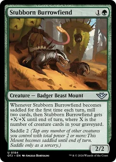Stubborn Burrowfiend 184