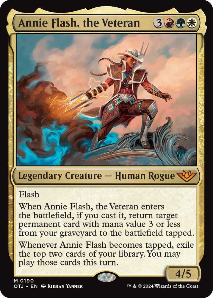 Annie Flash, the Veteran Foil