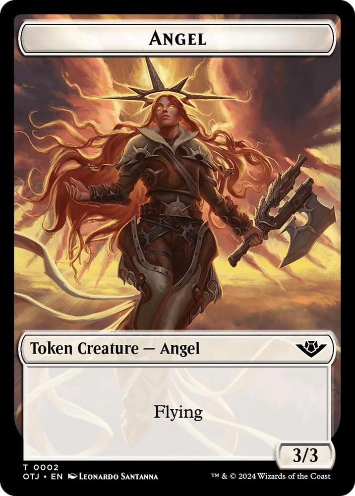 Angel // Plot Double-Sided Token