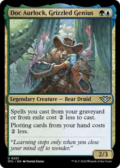 Doc Aurlock, Grizzled Genius Foil 201