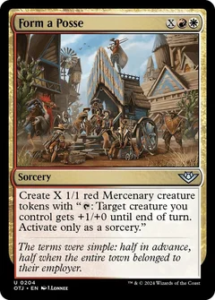 Form a Posse Foil 204