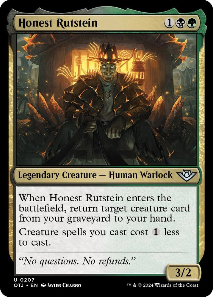 Honest Rutstein Foil