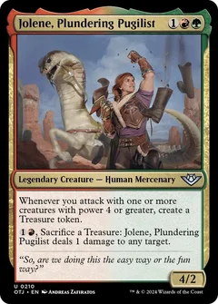 Jolene, Plundering Pugilist Foil 210
