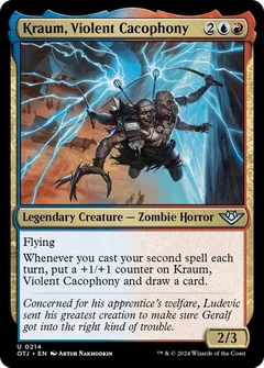 Kraum, Violent Cacophony Foil 214