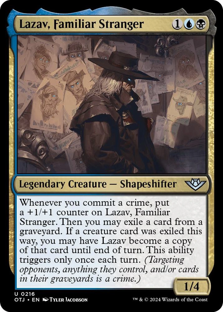 Lazav, Familiar Stranger Foil