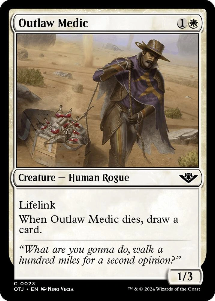 Outlaw Medic Foil