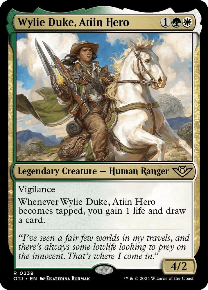Wylie Duke, Atiin Hero Foil