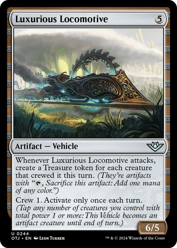 Luxurious Locomotive Foil