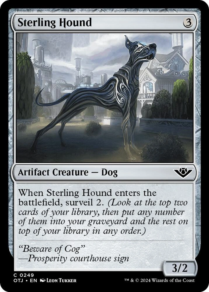 Sterling Hound Foil
