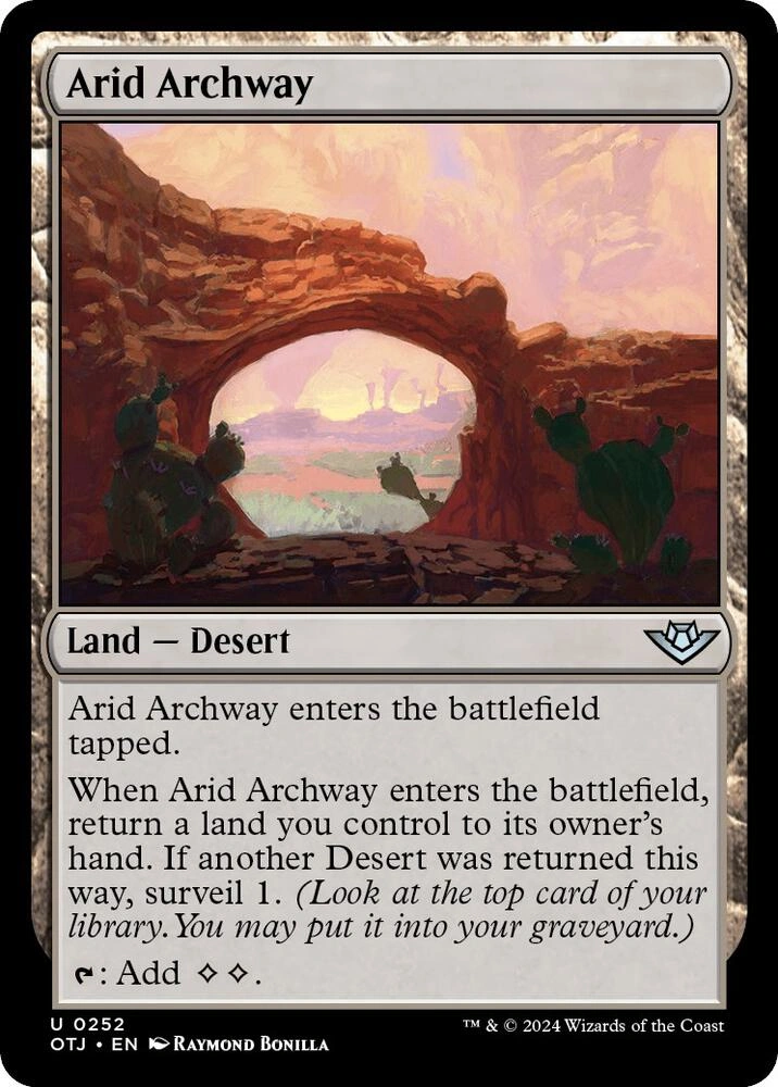 Arid Archway Foil
