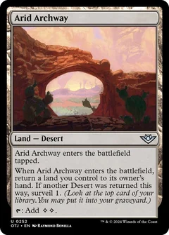 Arid Archway Foil 252