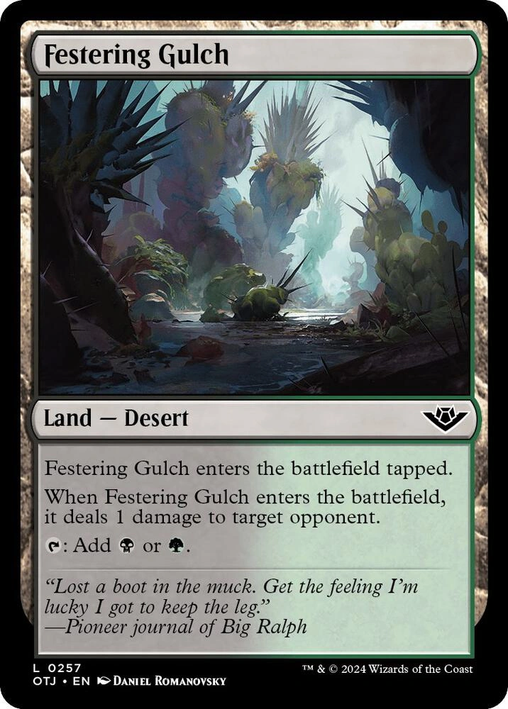 Festering Gulch Foil