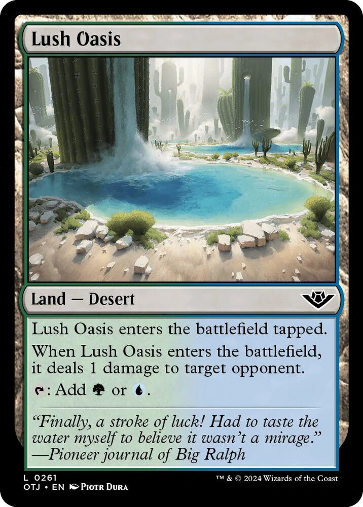 Lush Oasis Foil