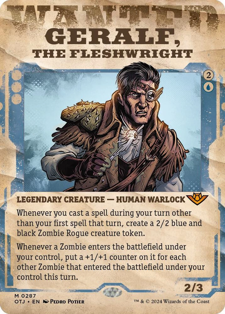 Geralf, the Fleshwright (Showcase) Foil