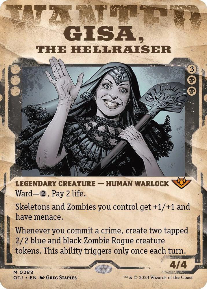 Gisa, the Hellraiser (Showcase) Foil