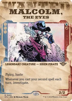 Malcolm, the Eyes (Showcase) Foil 295