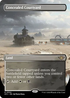Concealed Courtyard (Borderless) Foil 302