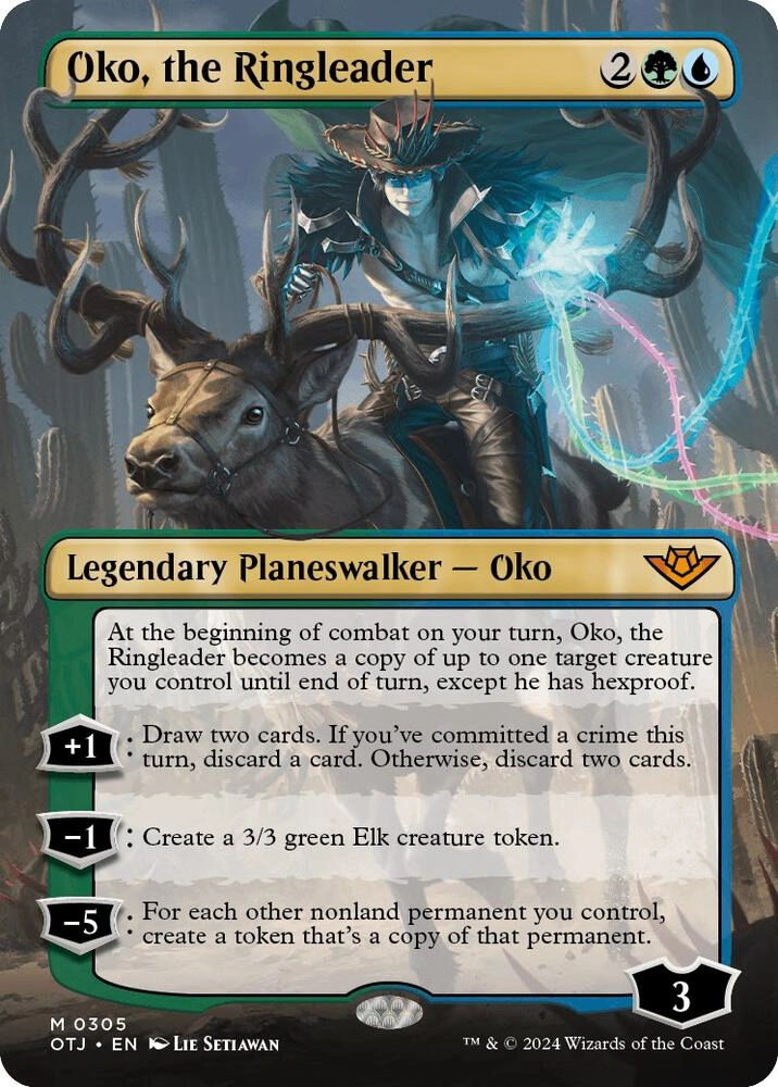 Oko, the Ringleader (Borderless) Foil
