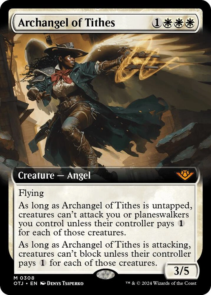 Archangel of Tithes (Extended Art) Foil