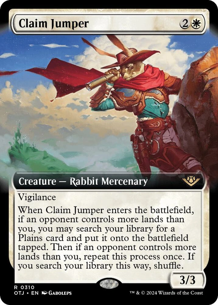Claim Jumper (Extended Art) Foil