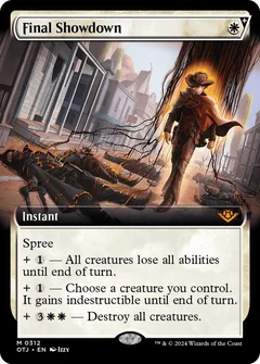 Final Showdown (Extended Art) Foil 312