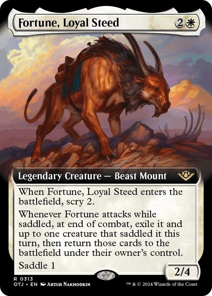 Fortune, Loyal Steed (Extended Art) Foil