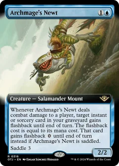 Archmage's Newt (Extended Art) Foil 316