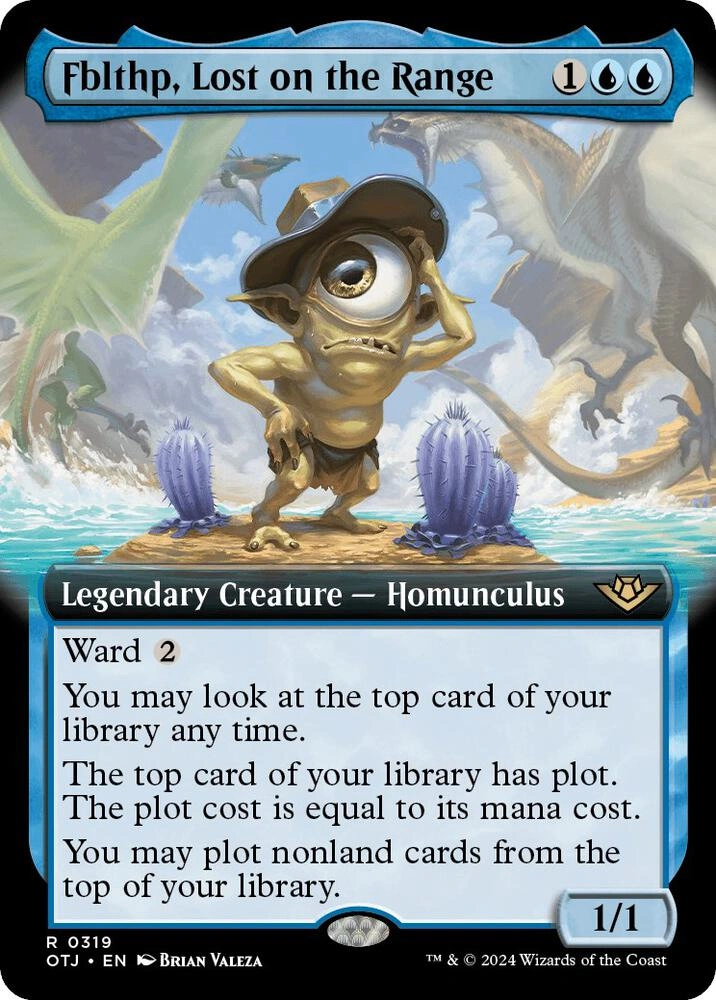 Fblthp, Lost on the Range (Extended Art) Foil