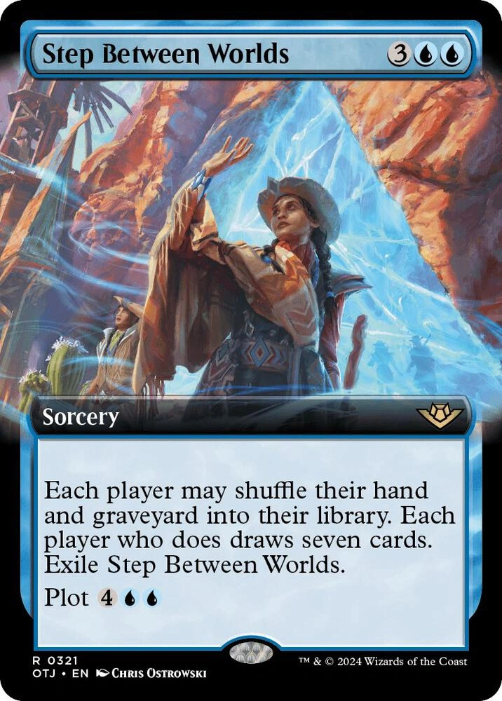 Step Between Worlds (Extended Art) Foil