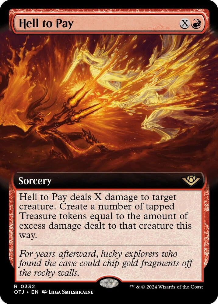 Hell to Pay (Extended Art) Foil