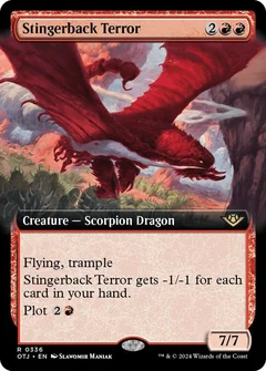 Stingerback Terror (Extended Art) Foil 336