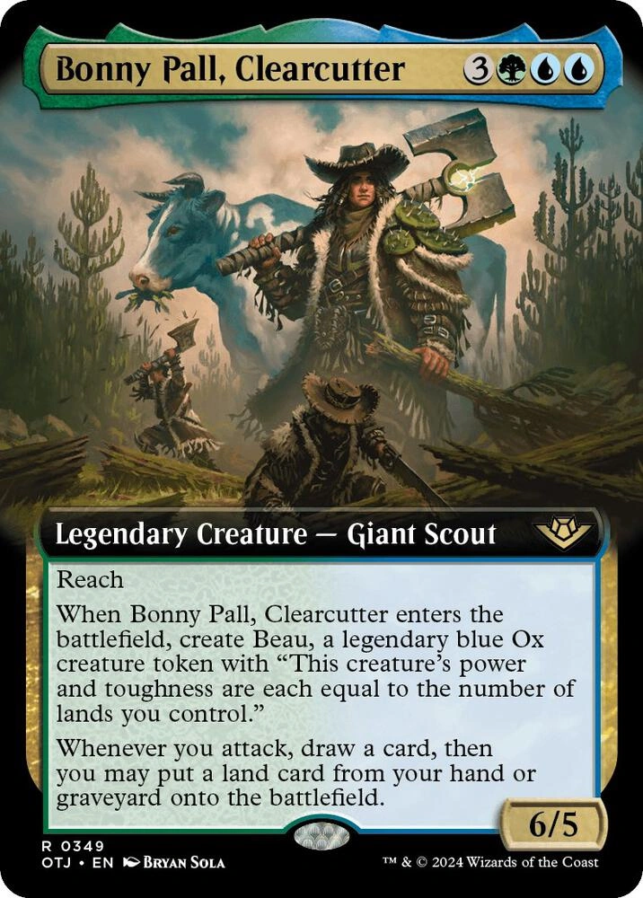 Bonny Pall, Clearcutter (Extended Art) Foil