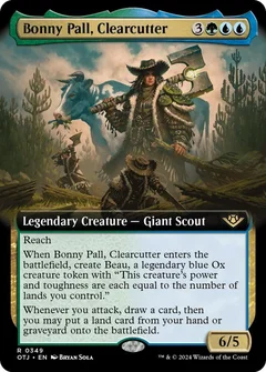 Bonny Pall, Clearcutter (Extended Art) Foil 349