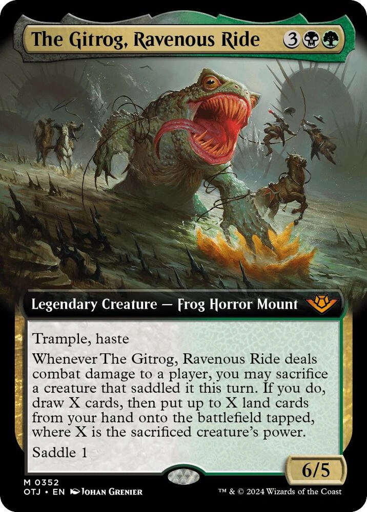 The Gitrog, Ravenous Ride (Extended Art) Foil