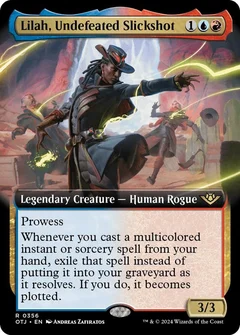 Lilah, Undefeated Slickshot (Extended Art) Foil 356
