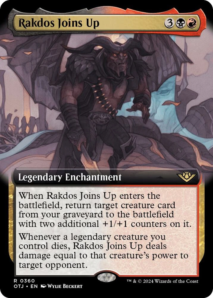 Rakdos Joins Up (Extended Art) Foil