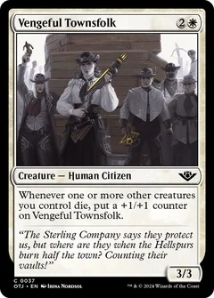 Vengeful Townsfolk Foil 37