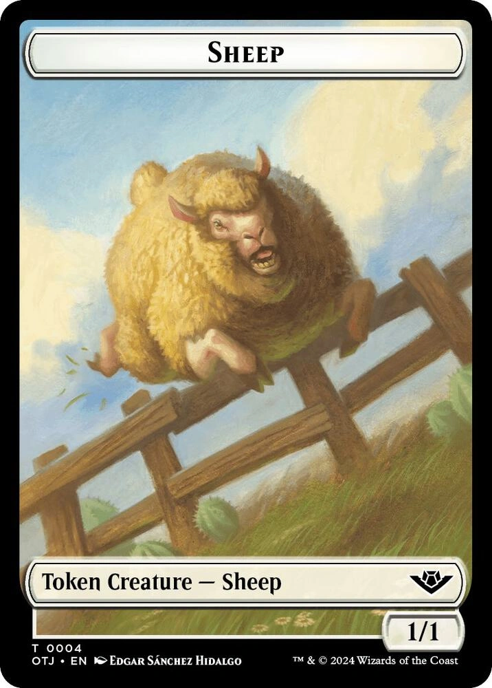 Sheep // Plot Double-Sided Token