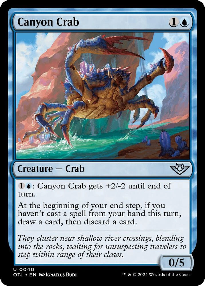 Canyon Crab Foil